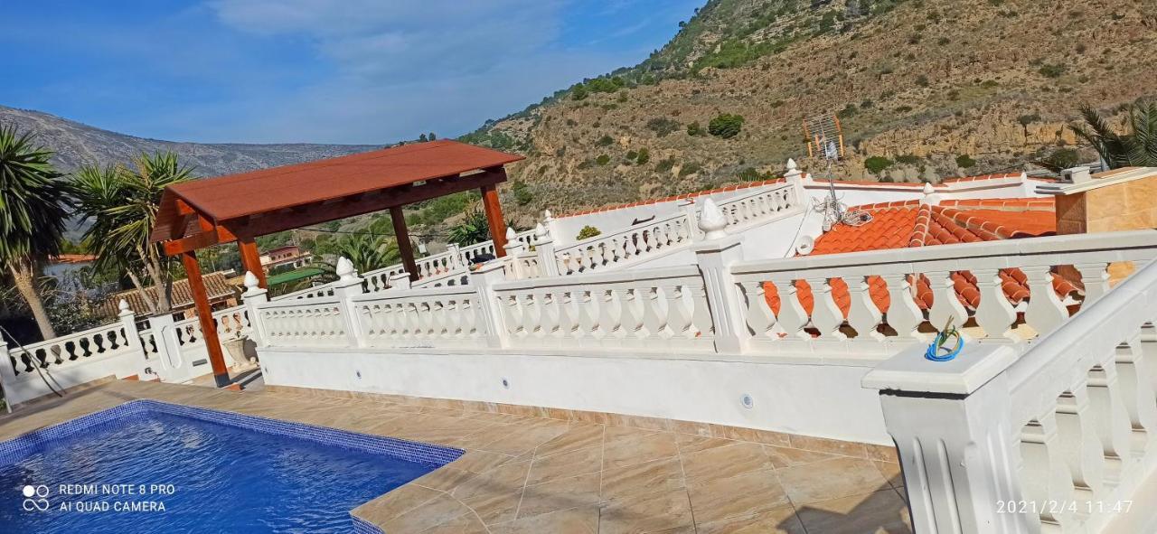 Villa Med Panoramautsikt Med Privat Pool I Calpe, Costa Blanca, Spanien Екстериор снимка