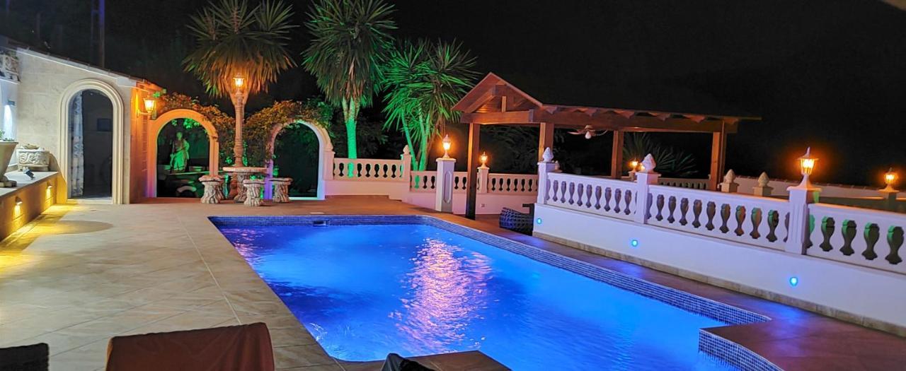 Villa Med Panoramautsikt Med Privat Pool I Calpe, Costa Blanca, Spanien Екстериор снимка