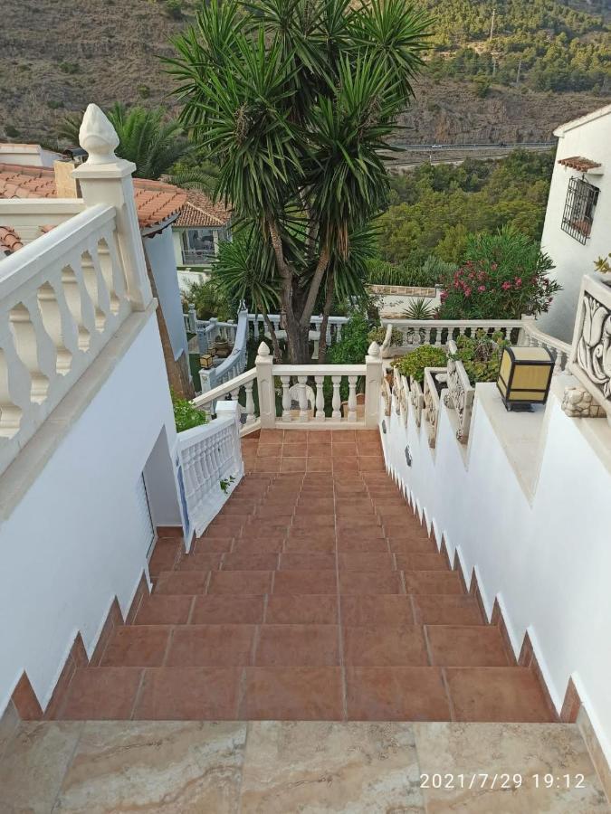 Villa Med Panoramautsikt Med Privat Pool I Calpe, Costa Blanca, Spanien Екстериор снимка