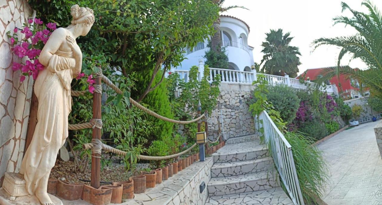 Villa Med Panoramautsikt Med Privat Pool I Calpe, Costa Blanca, Spanien Екстериор снимка