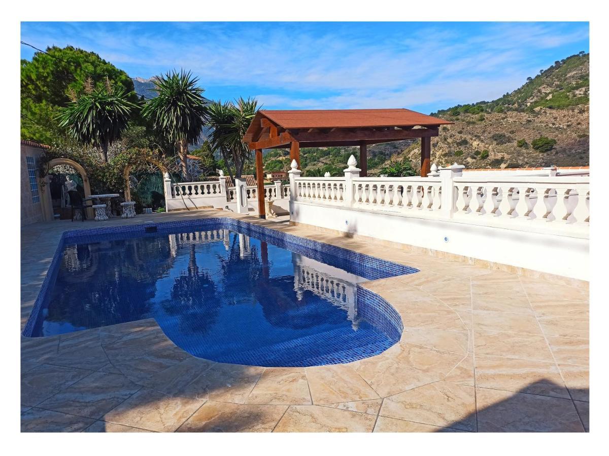 Villa Med Panoramautsikt Med Privat Pool I Calpe, Costa Blanca, Spanien Екстериор снимка